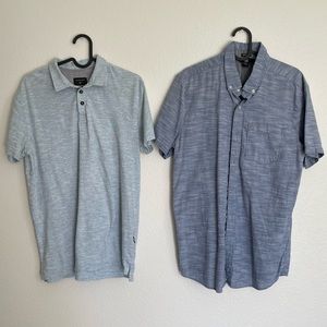 Blue shirt bundle!!